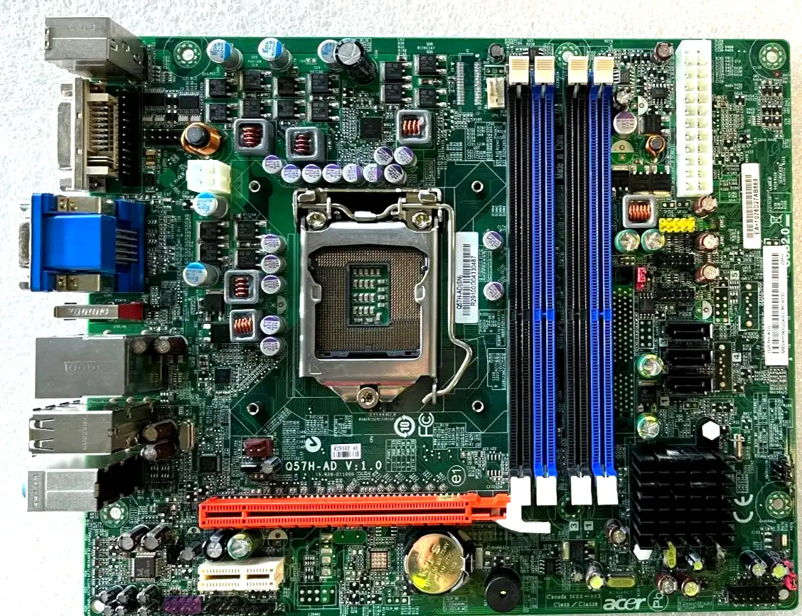 Acer Veriton x680 x680g Q57H-AD motherboard LGA1156 DDR3  MB.VAH09.002