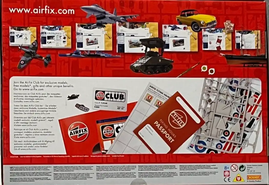 Airfix English Electric Canberra B(1)8 1/72 Airplane Model Kit