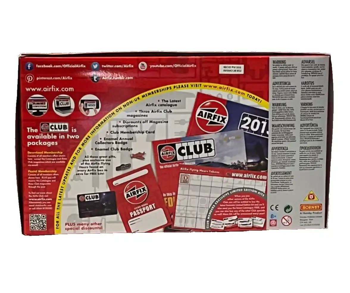 Airfix English Electric Lighting F.6 1/72 Airplane Model Kit