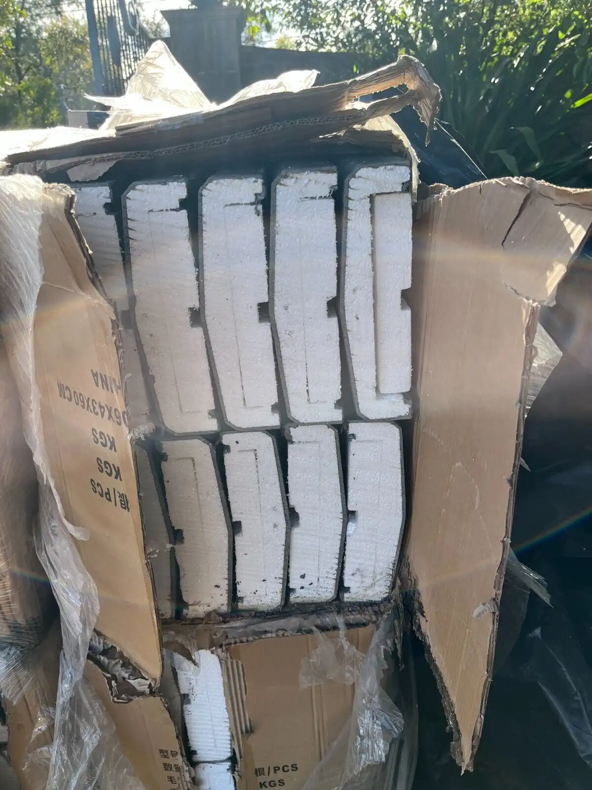 External Wall Capping Moulding Polystyrene with 3mm Render Look Coating 2m piece