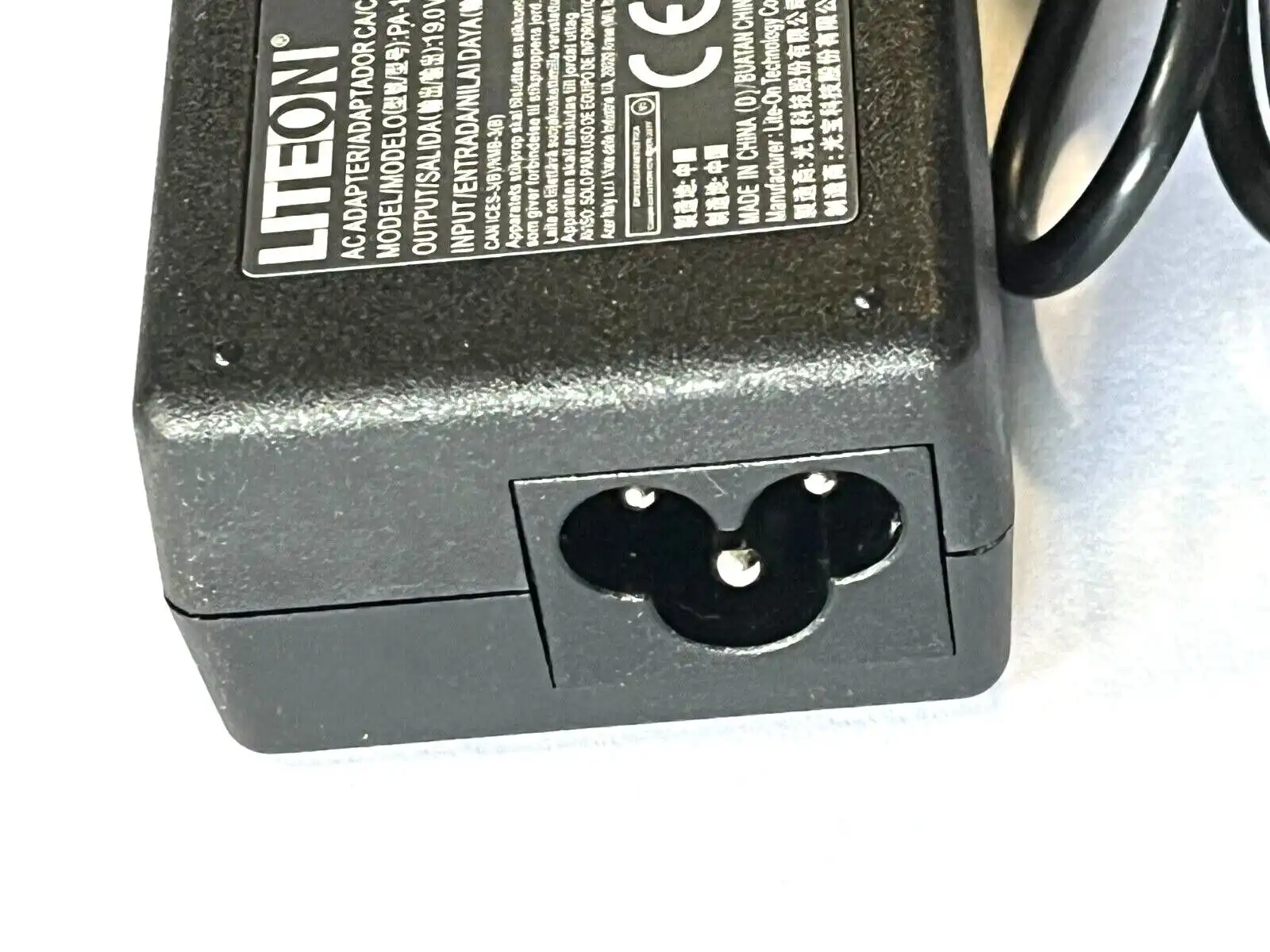 Genuine Acer  AC Adaptor 65W 19V 3.42A  PA-1650-50  KP.06503.018  1mm/3mm tip