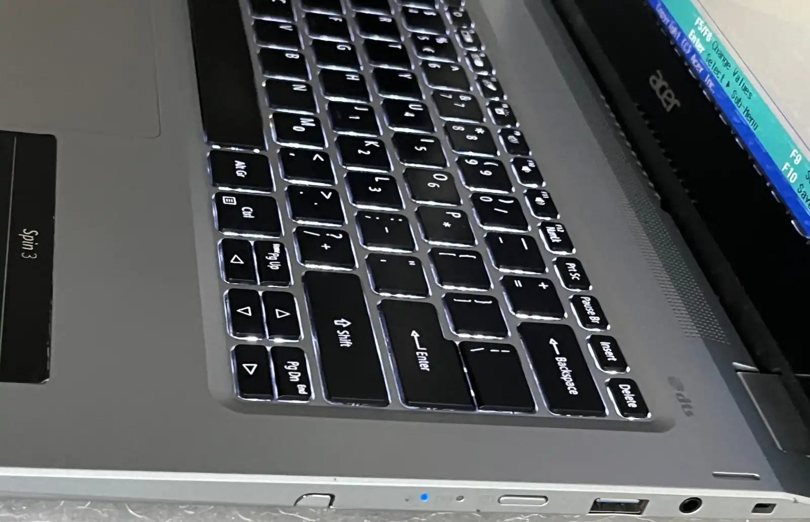 Lot of 2 x Acer Spin SP314-54N Intel i5-1035G1 8Gb RAM 256Gb SSD 13.5" Touch