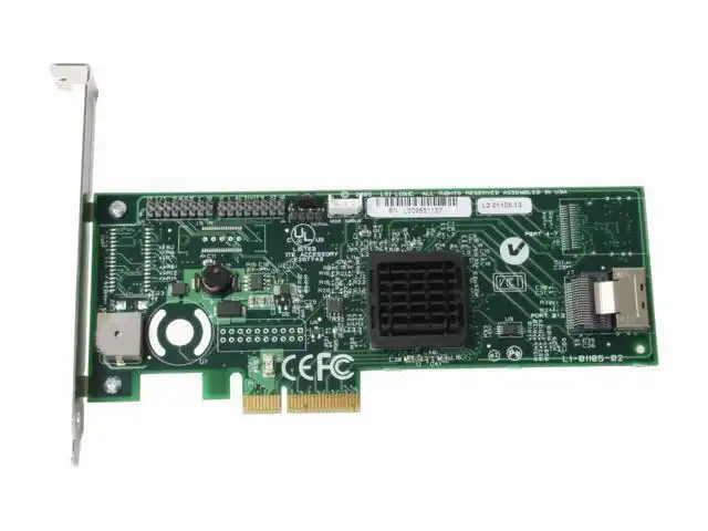LSI Logic MegaRAID SAS 8204ELP 4-port PCIe SAS/SATA RAID Controller LSI00132