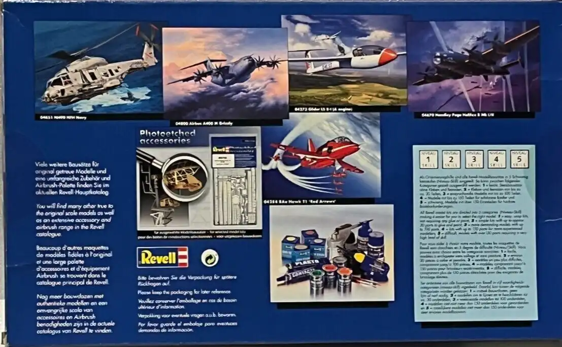 Revell Canberra PR9 1/72 Airplane Model Kit