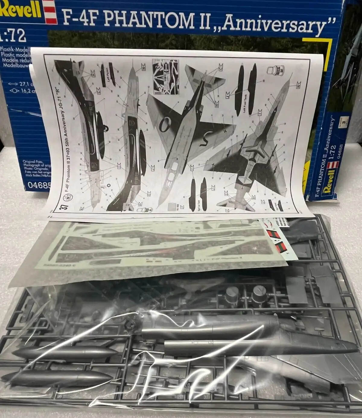 Revell F-4F Phantom II "Anniversary" 1/72 Airplane Model Kit