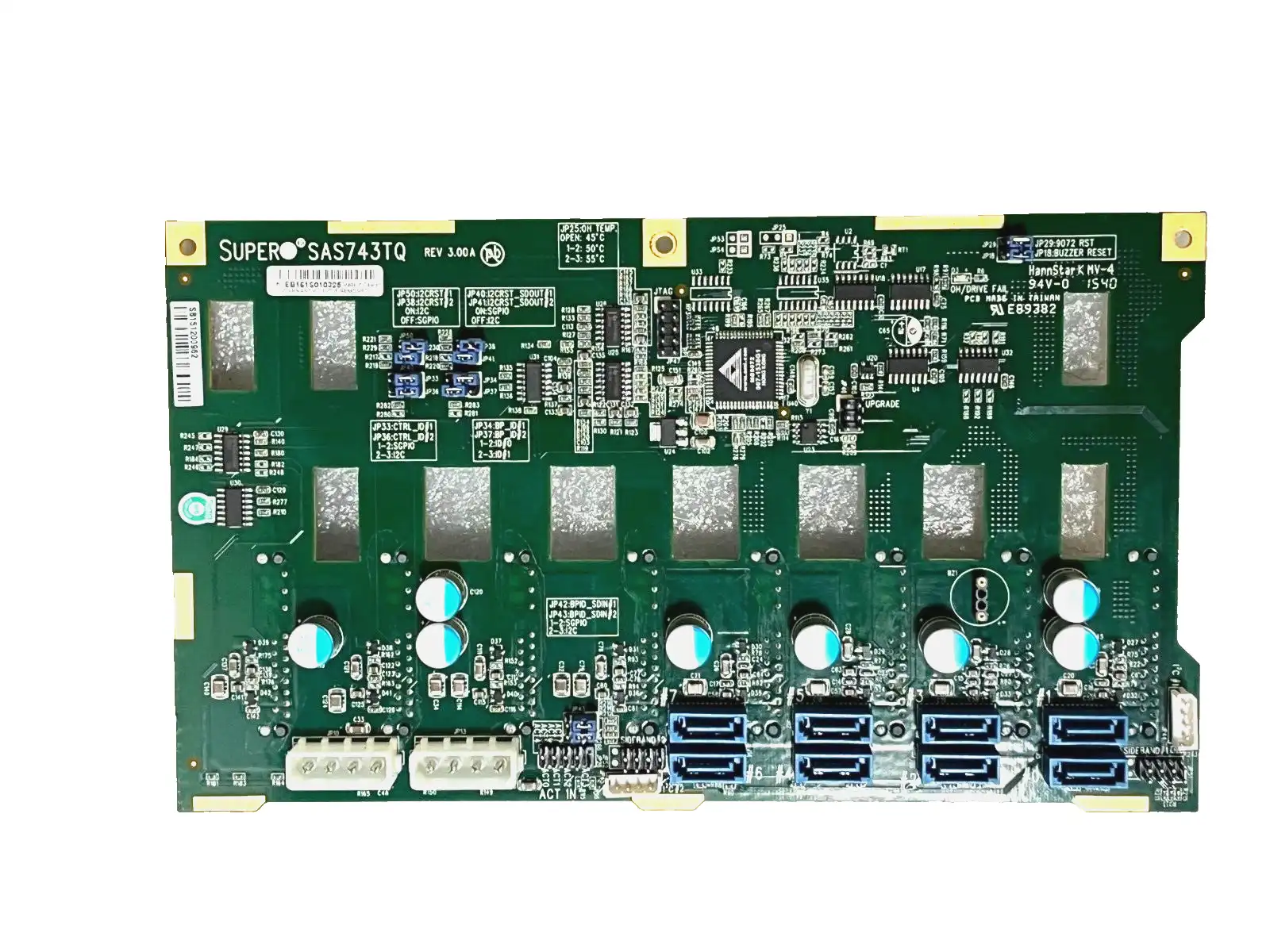 Super Micro SAS743TQ SATA/SAS Backplane   SC.36011.008
