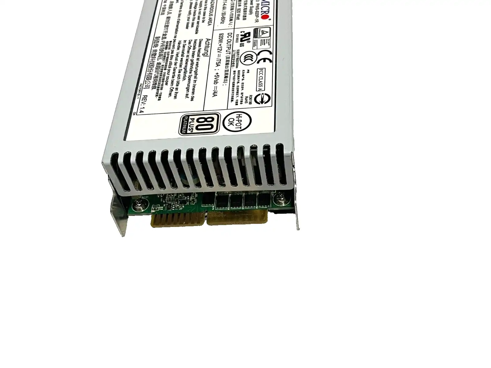Supermicro PWS-920P-1R 1u 920W PSU brand new